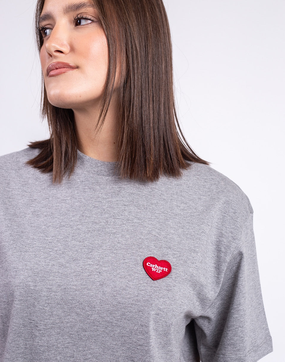 W' S/S Heart Patch T-Shirt