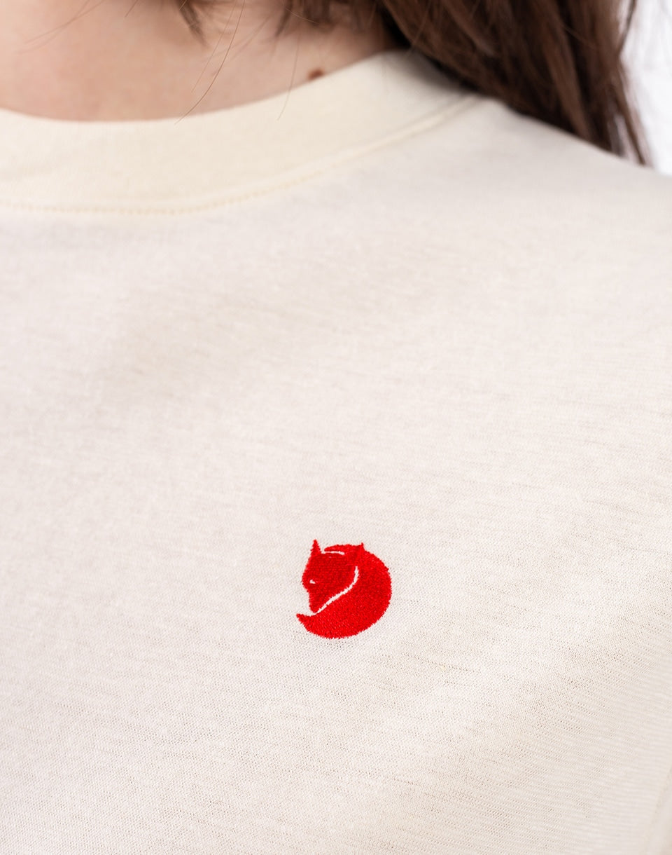 T-shirt en mélange de chanvre pour femme