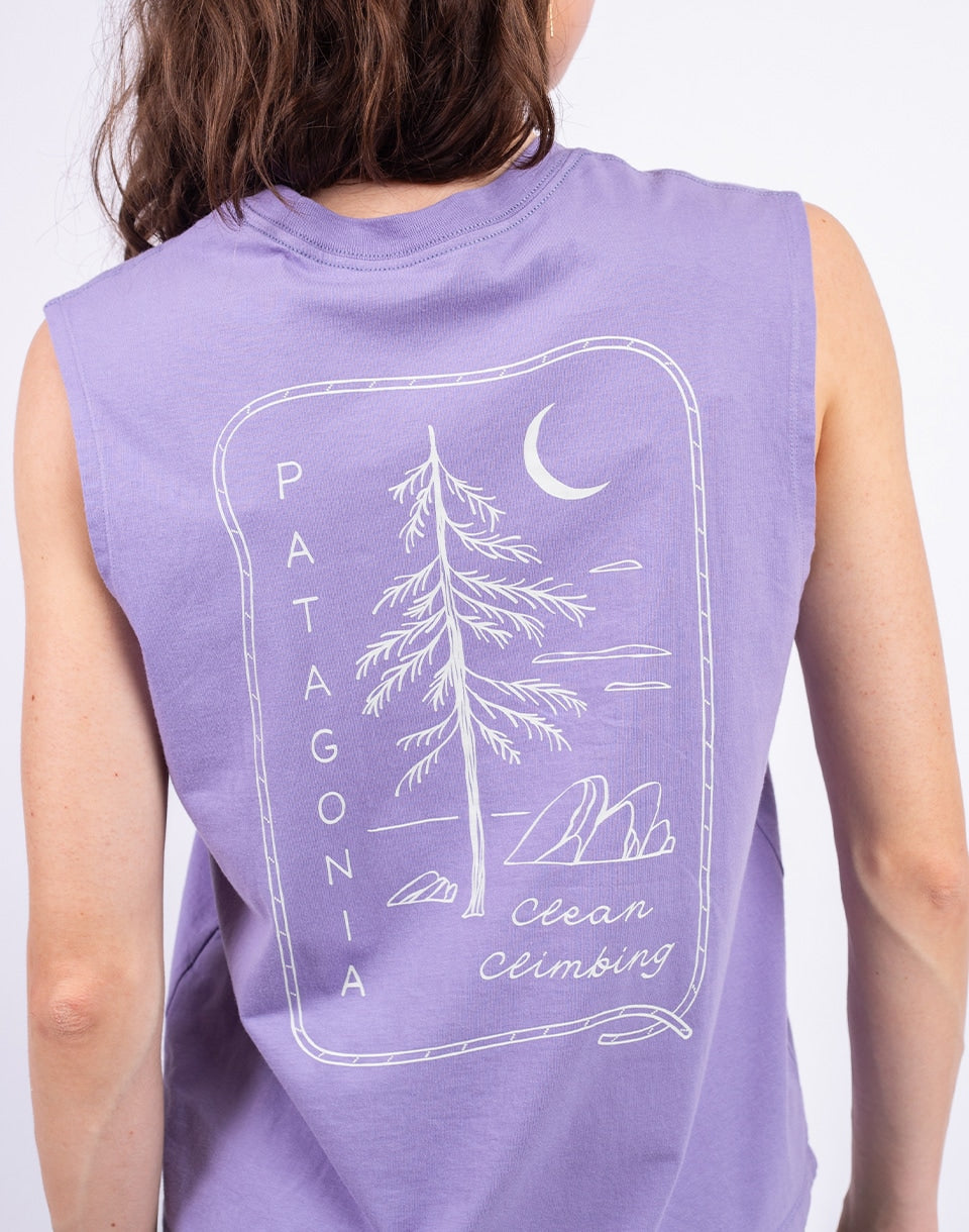 W's Clean Climb Roots Boxy Organic Tank