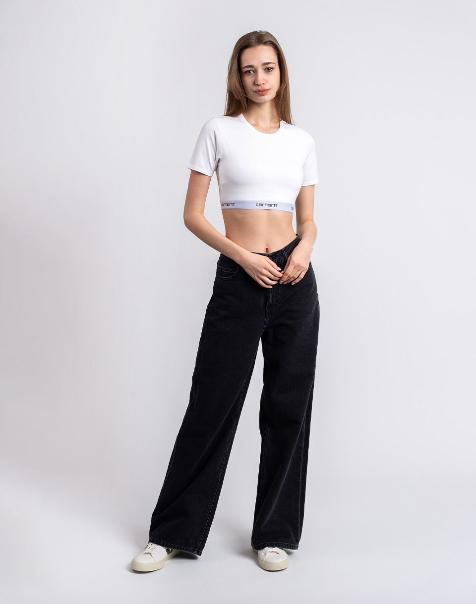 W 'script crop top