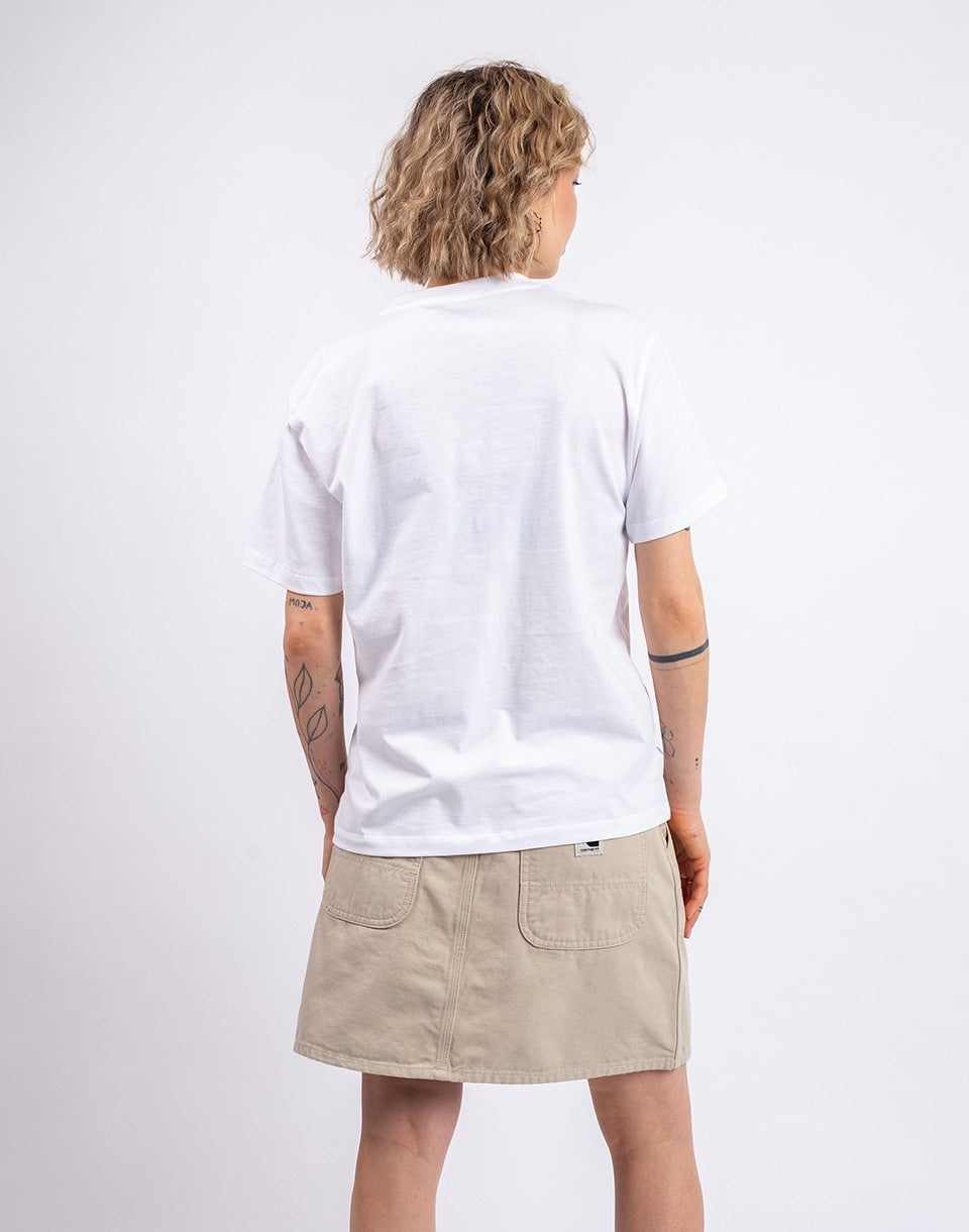 T-shirt à poche cœur pour femme