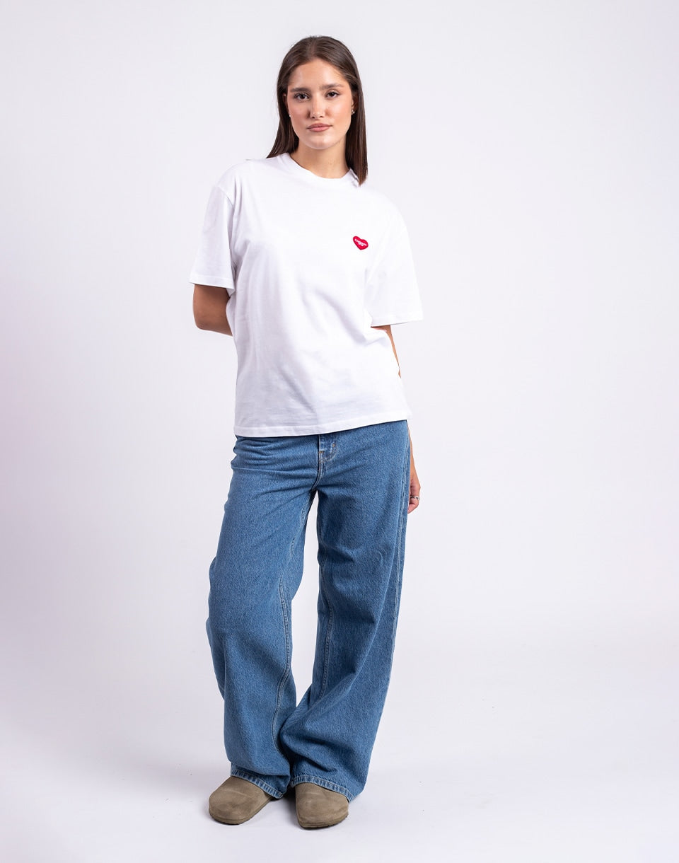 W' S/S Heart Patch T-Shirt