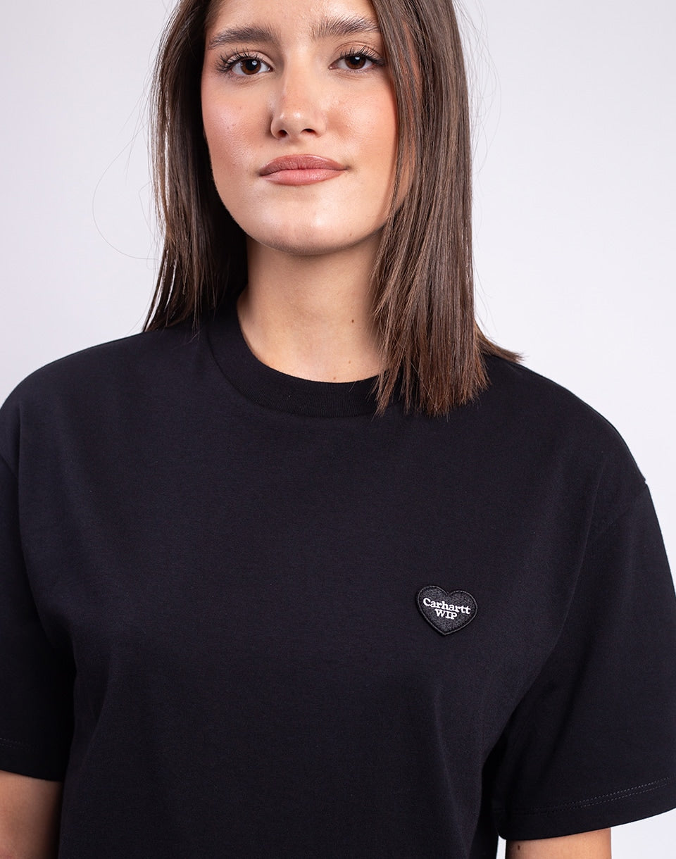 W' S/S Heart Patch T-Shirt