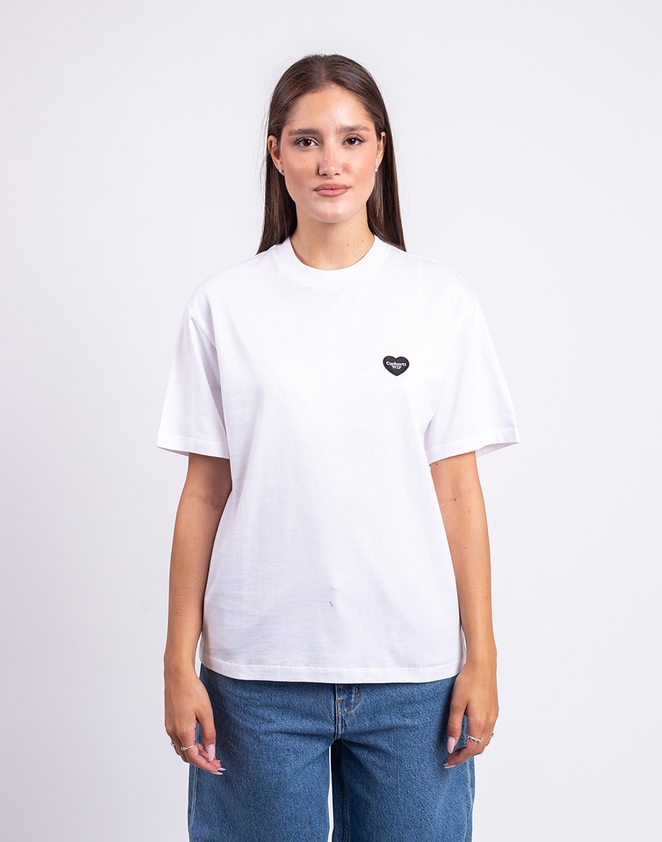 W' S/S Heart Patch T-Shirt