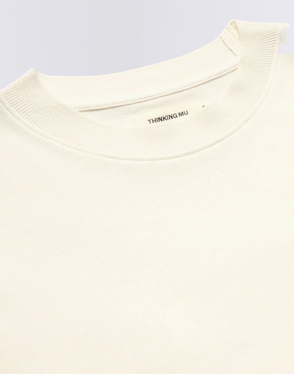 T-shirt de chanvre blanc-neige Roy