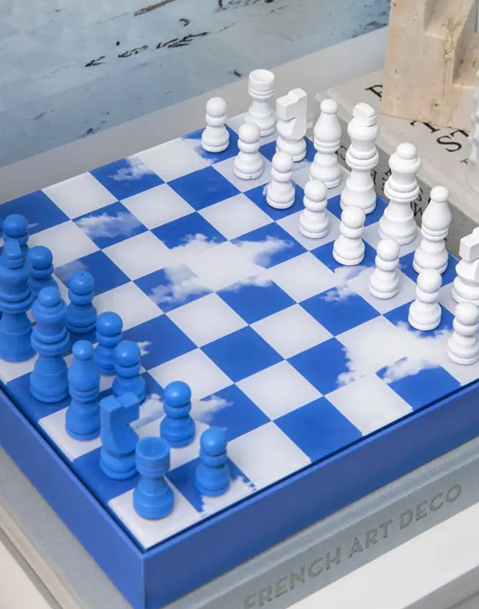 Art des échecs, nuages