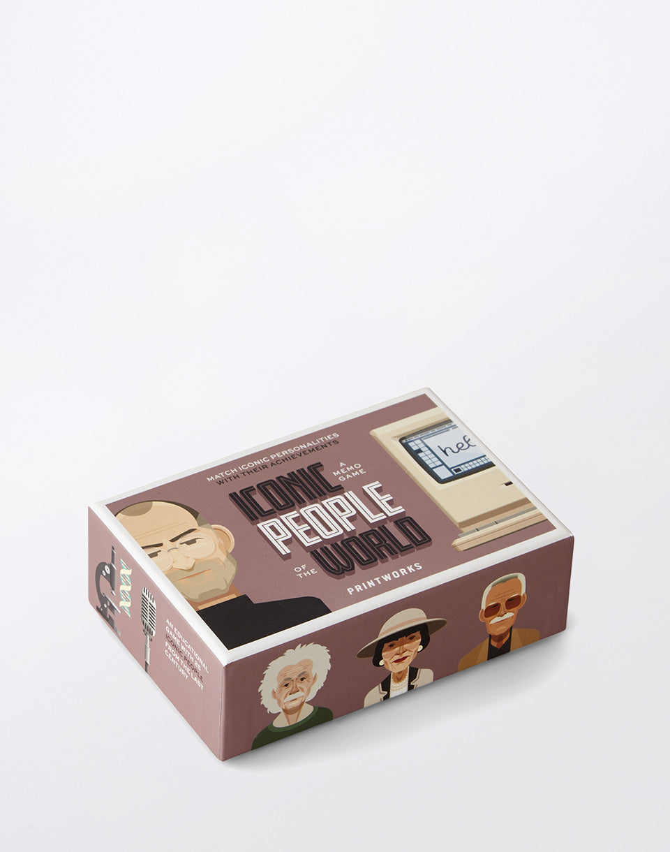 Jeu de mémo - personnes emblématiques