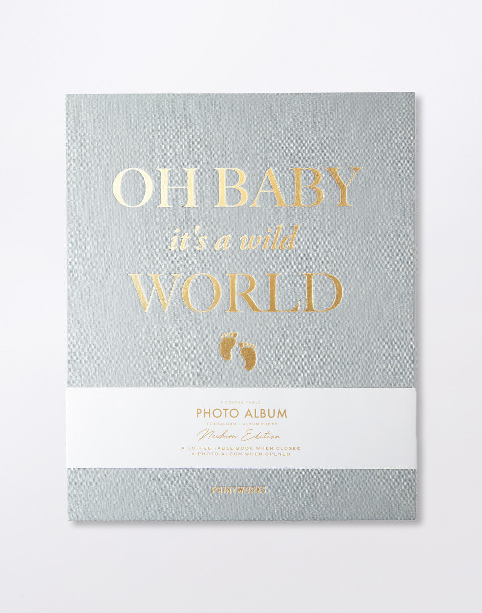 Album photo - bébé c'est un monde sauvage