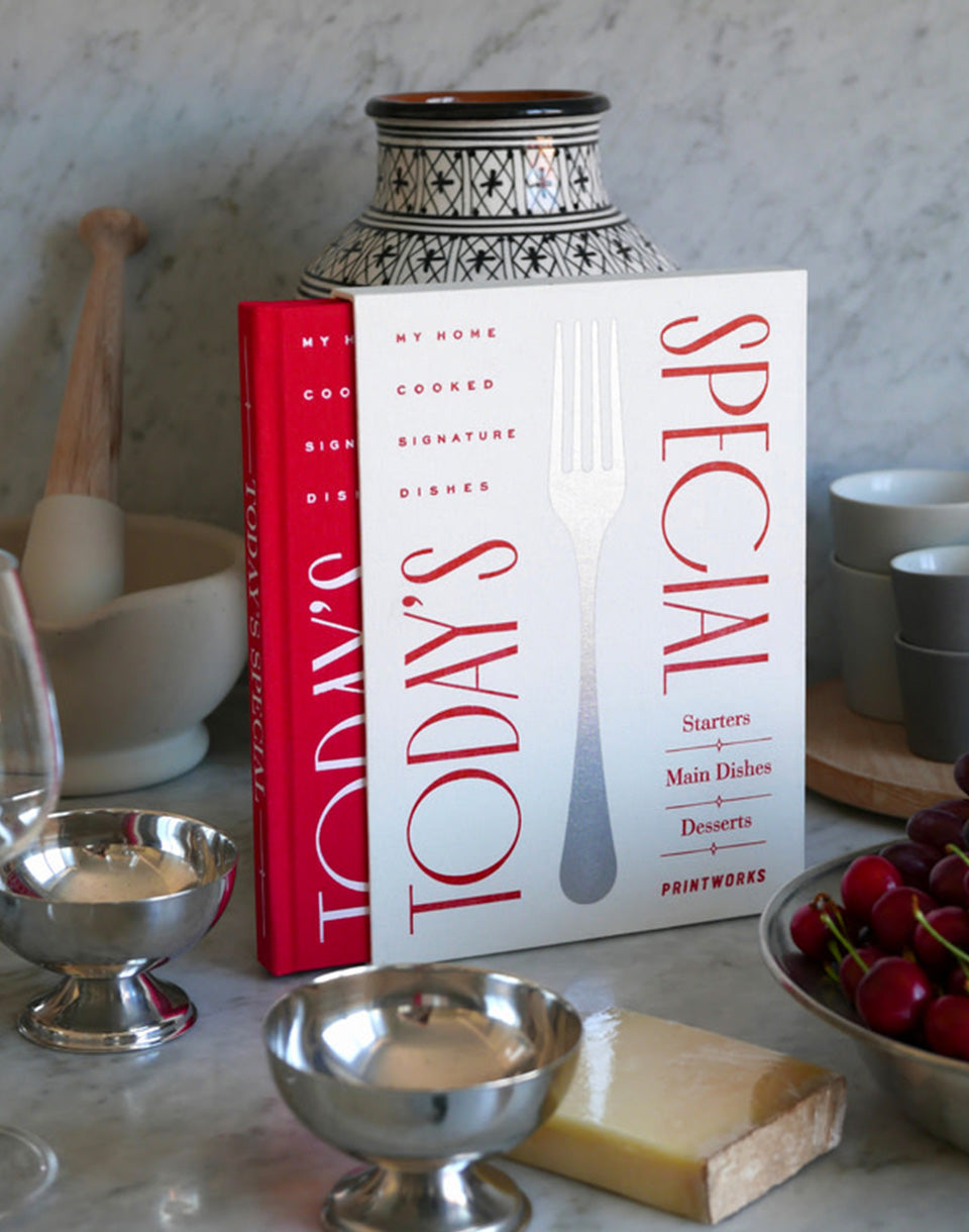 Livre de recettes, spécial d'aujourd'hui