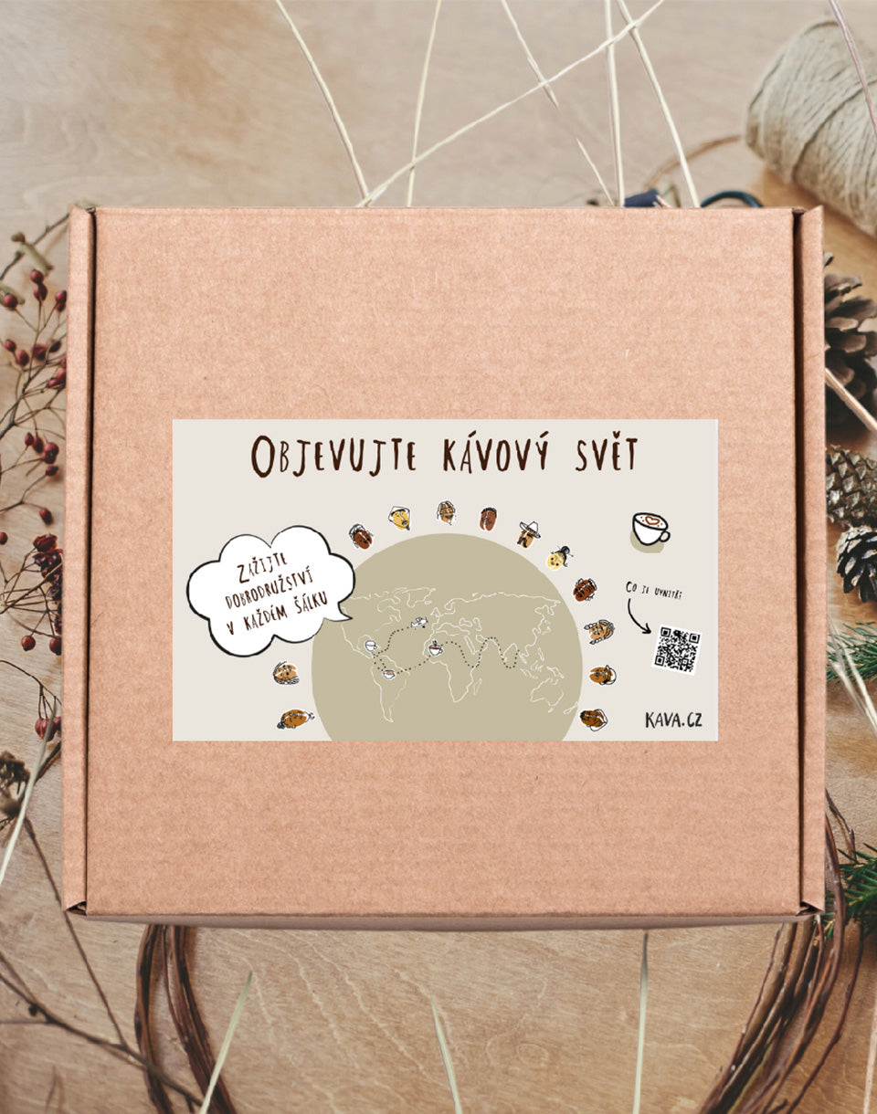 Kávošský dárkový Balíček - objevujte kávový svět