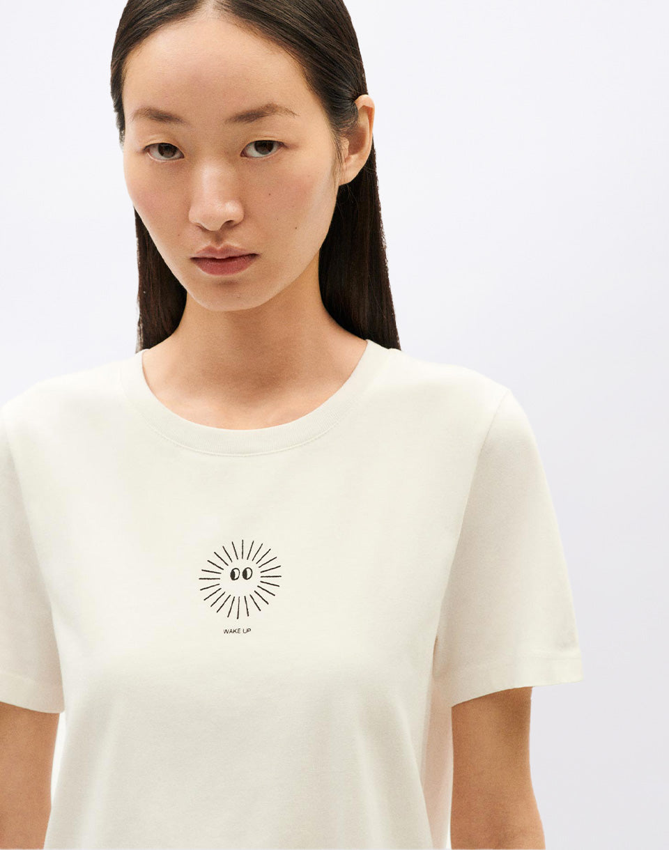 Soleil White Ida T-shirt