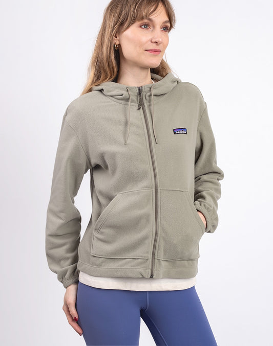 Sweat à capuche polaire Micro D pour femme