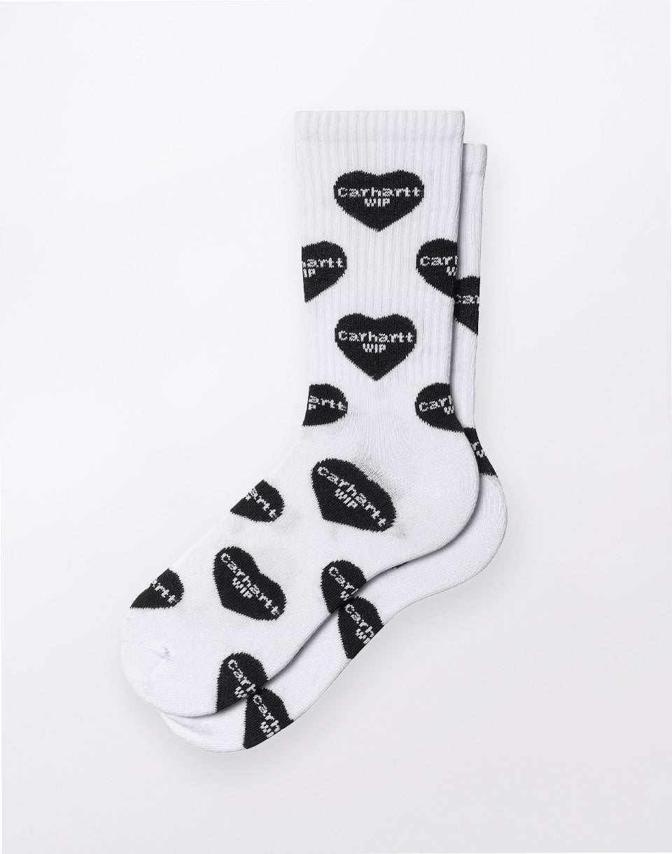 Chaussettes avec logo cœur