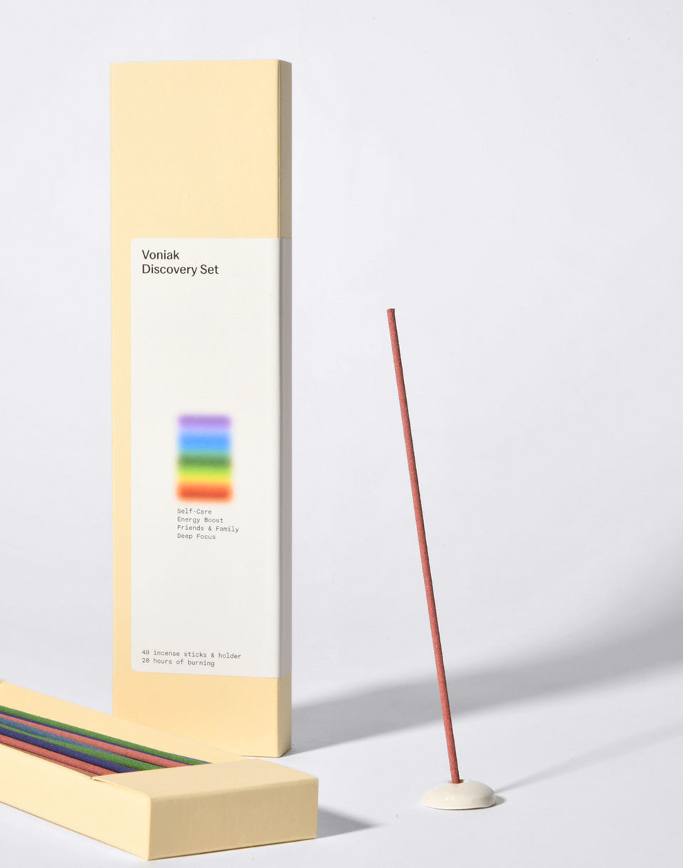 Coffret Découverte Bâtonnets d'encens 48 pièces