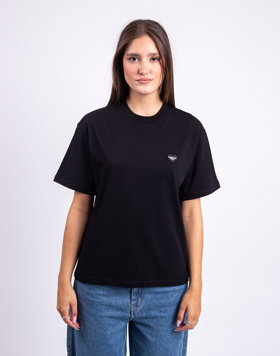 W' S/S Heart Patch T-Shirt