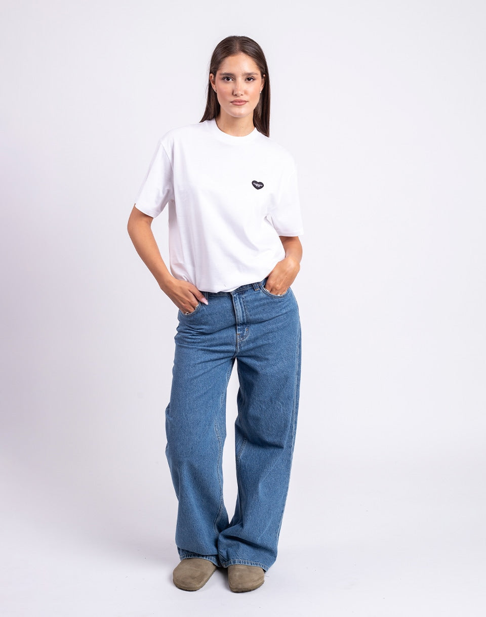 W' S/S Heart Patch T-Shirt