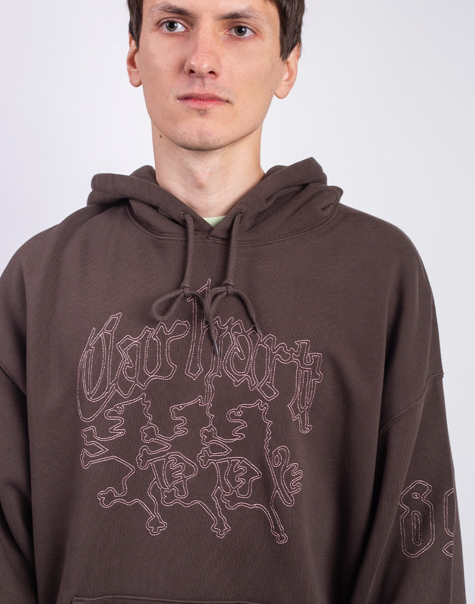 Hooded Hackwork Sweat