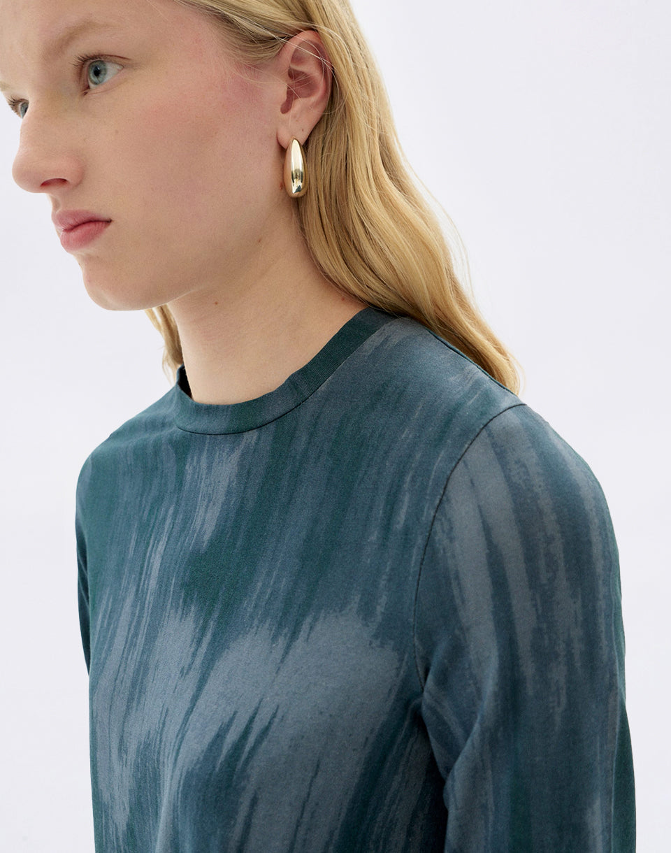 Ombre Blue Brisa Top