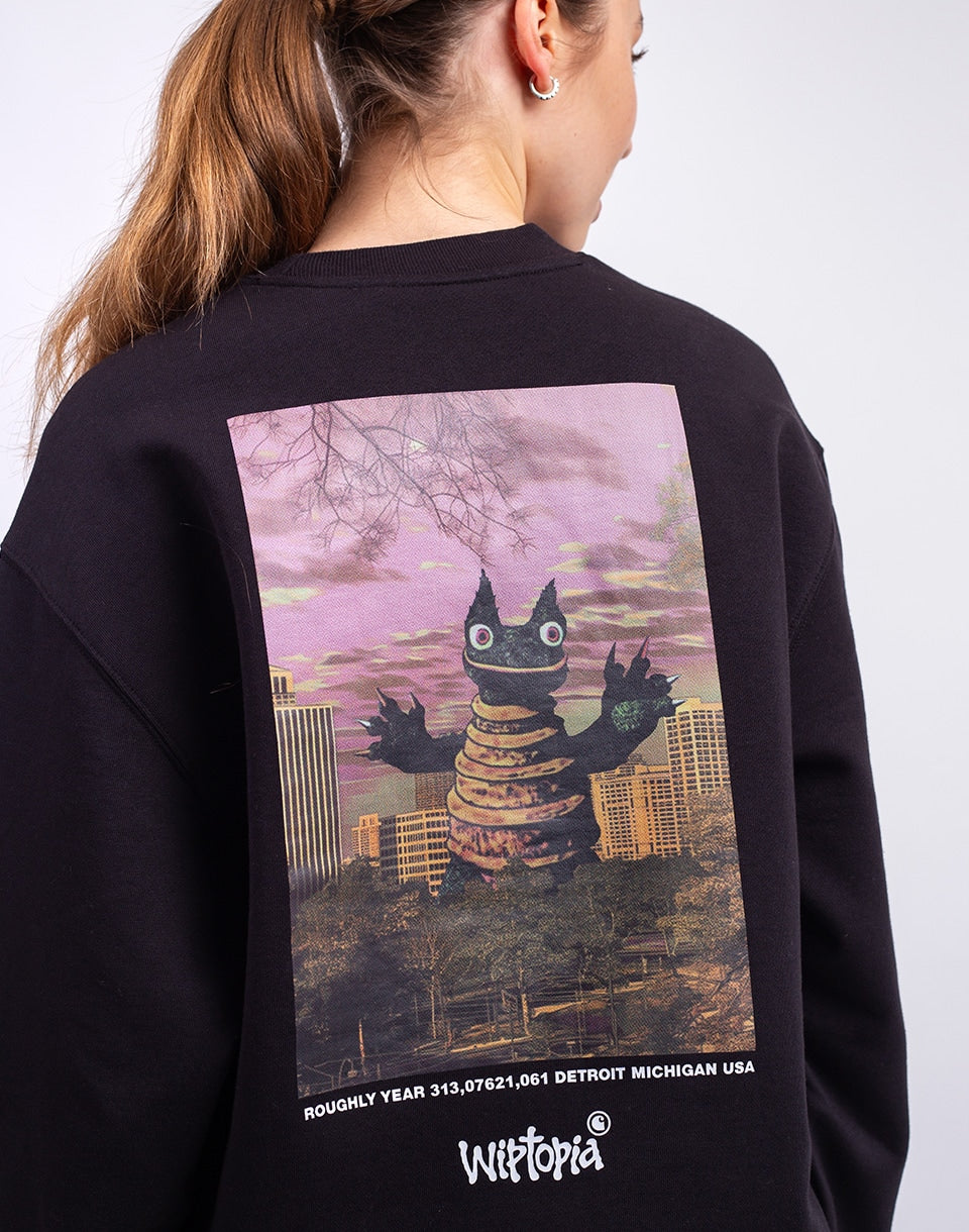 W' Wiptopia Script Sweatshirt