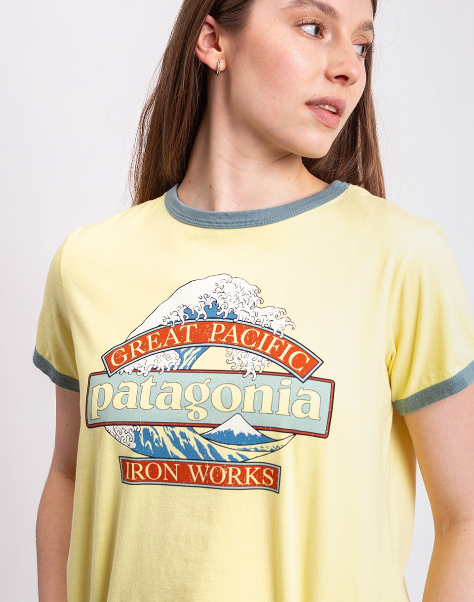 W's Great Waves Ringer Tee