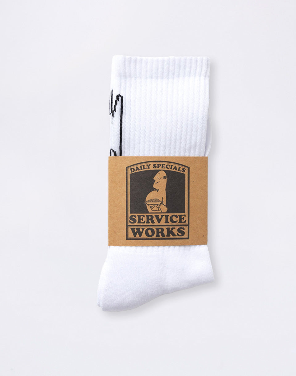 Knife & Fork Socks