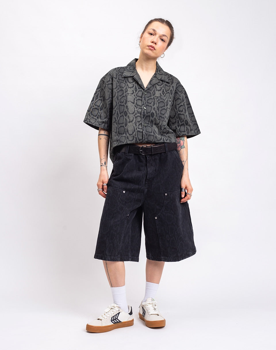W' Snake Nixon Double Knee Short