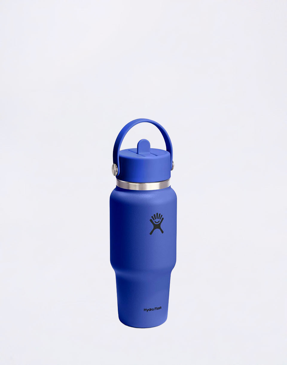 Wide Mouth Travel Bottle with Flex Straw Cap (710 ml)