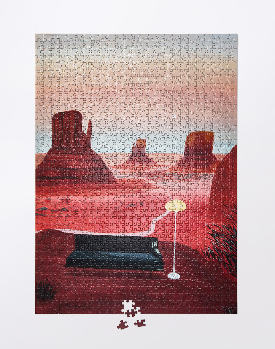 Puzzle d'amant d'art, salon