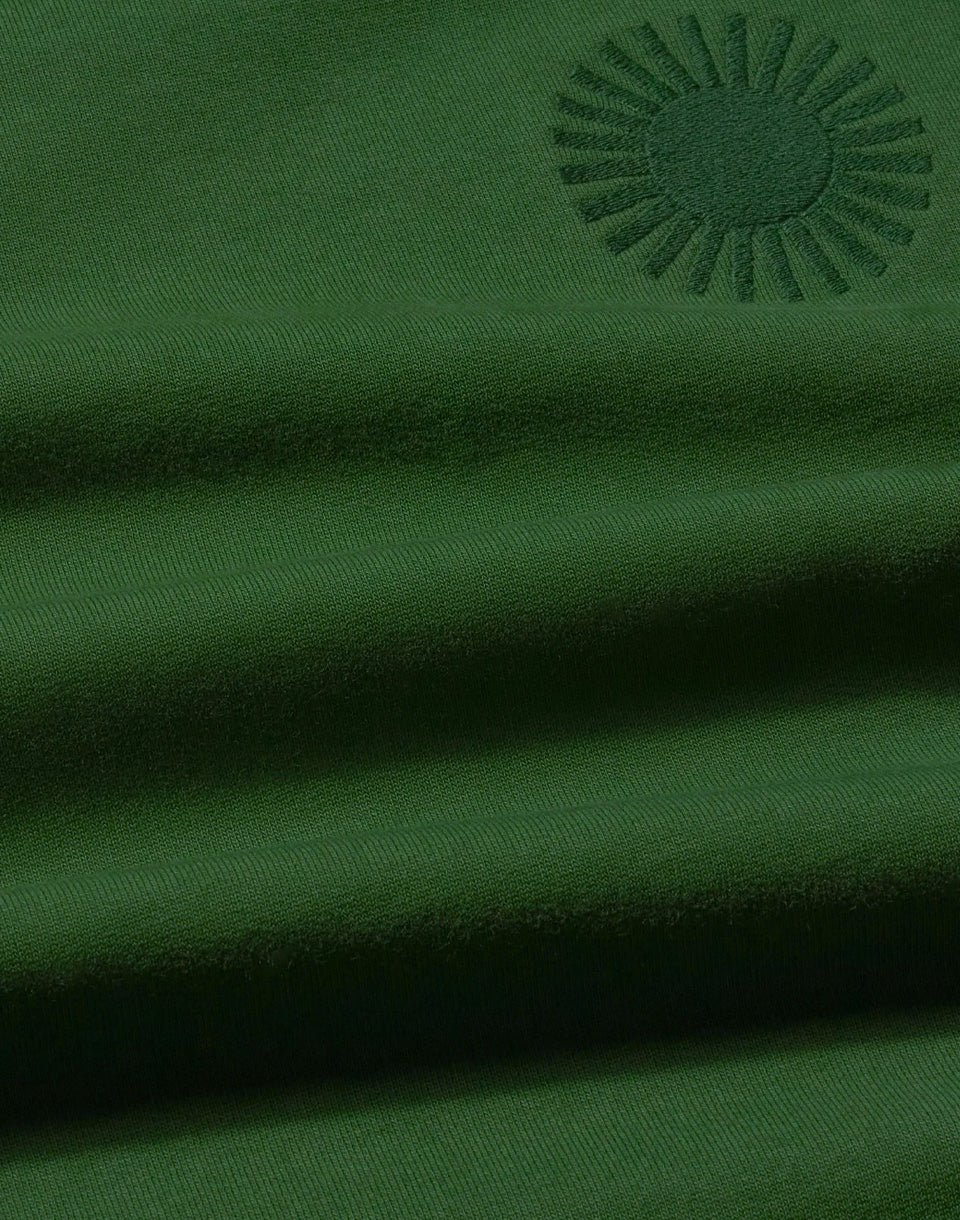 Sweat-shirt Vert Soleil Type Léon