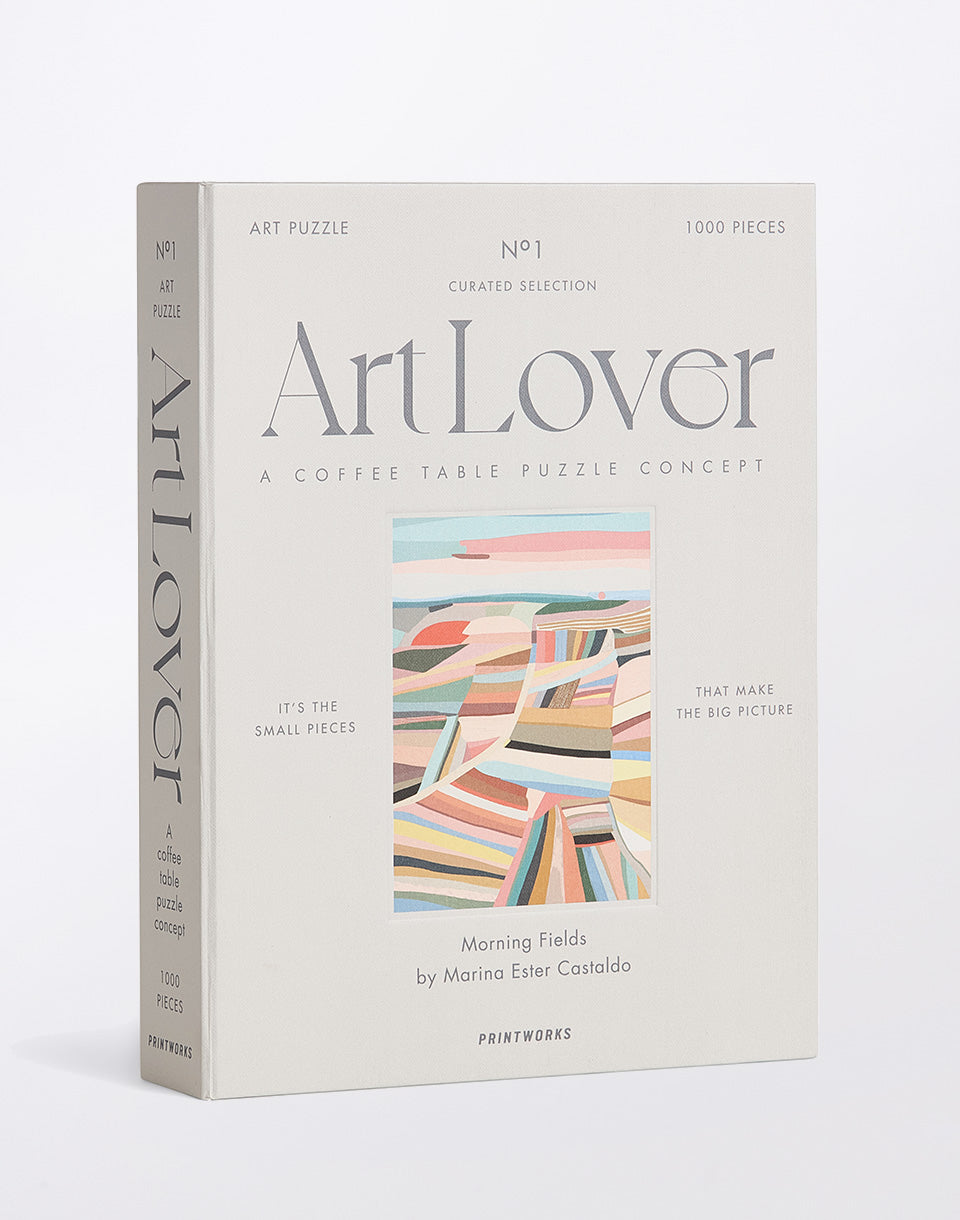 Puzzle d'amant d'art, champs du matin