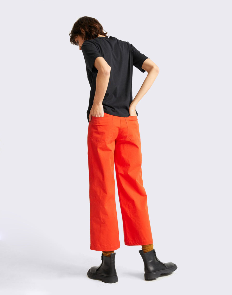 T-shirt basique noir faux