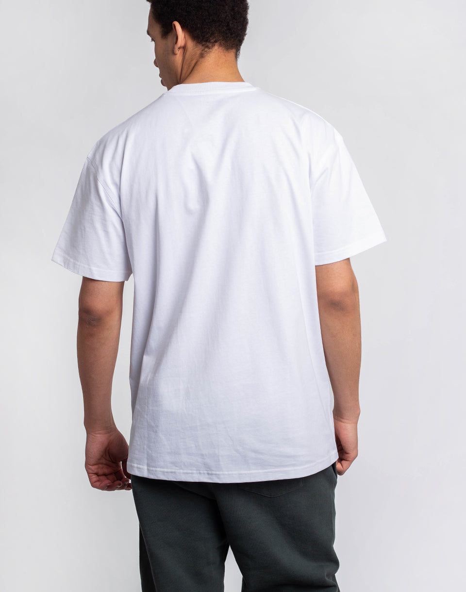 T-shirt de script américain S / S