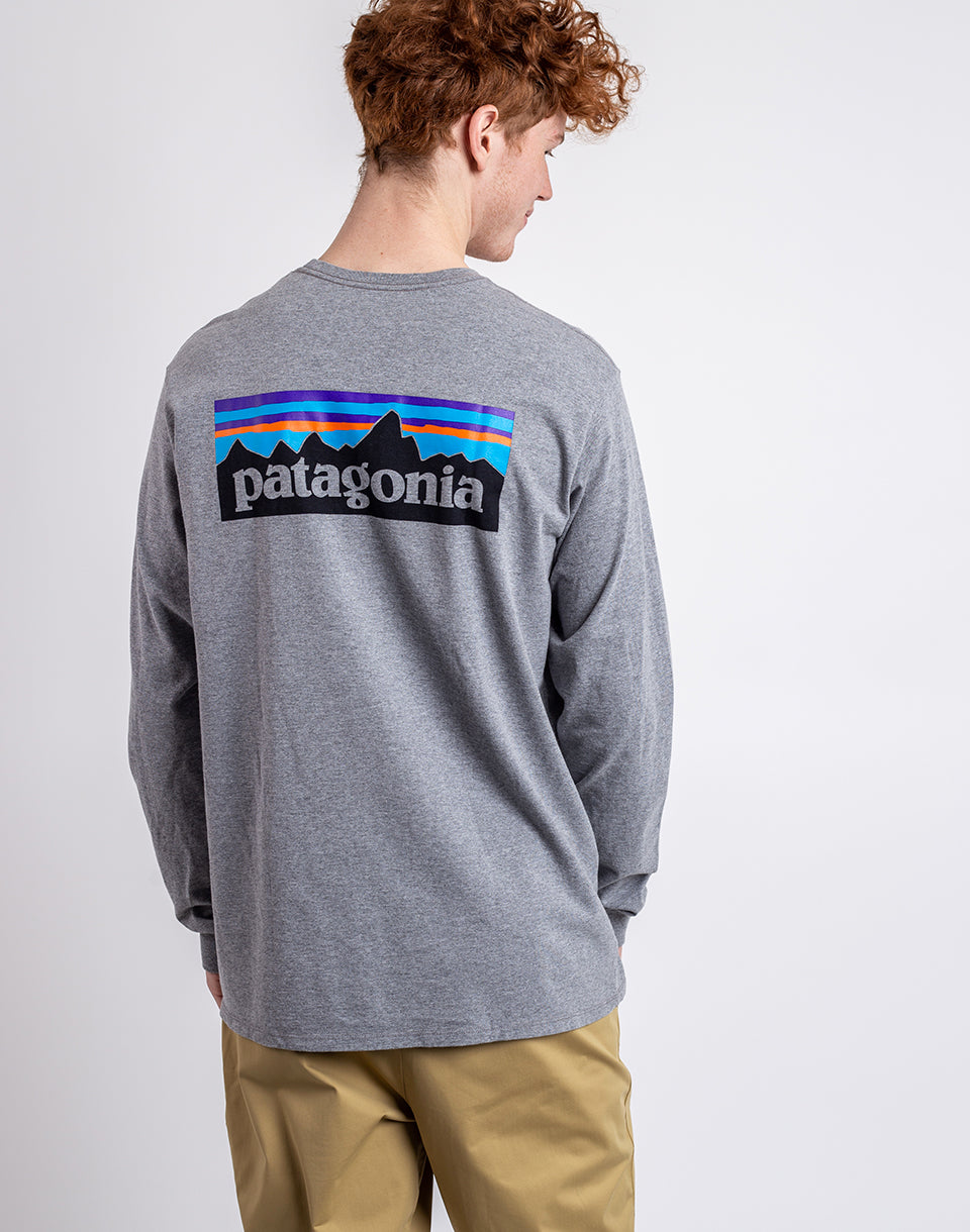 T-shirt responsable L/S P-6 Logo pour hommes