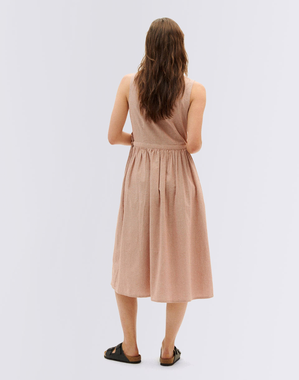 Vichy Seersucker Amapola Robe