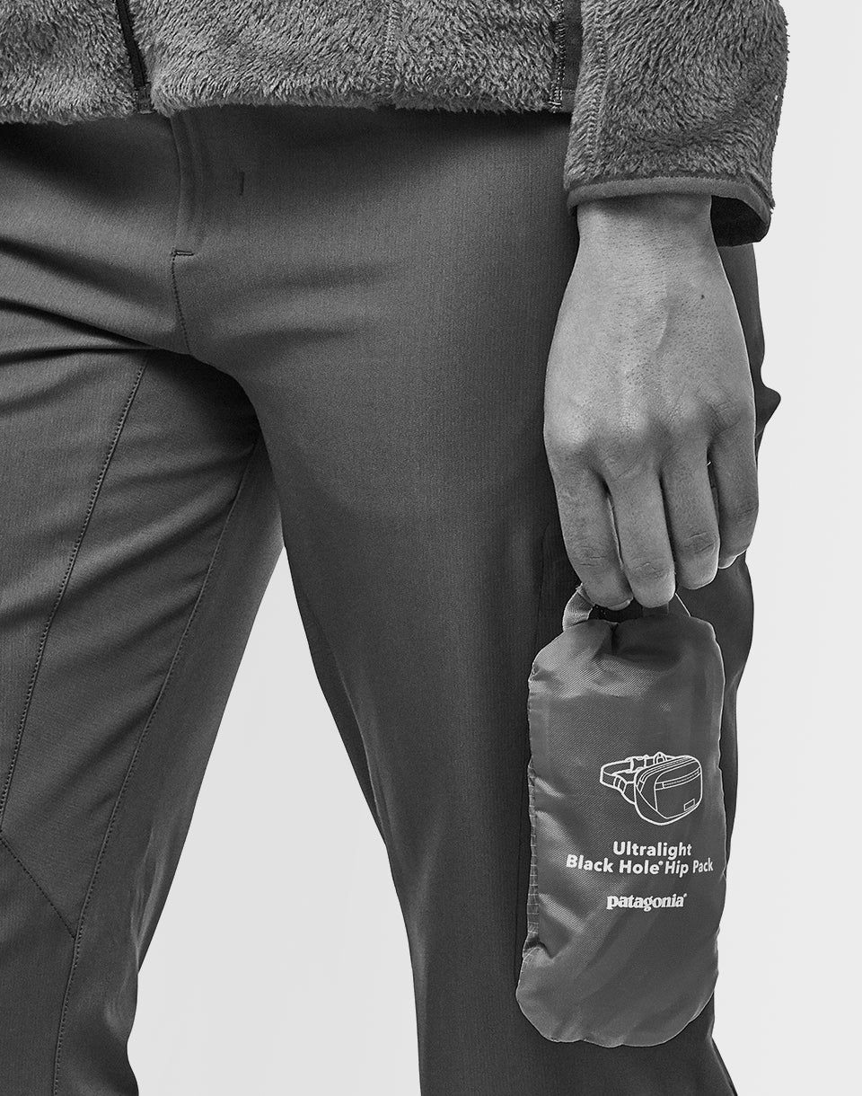 Pack de hanche à trous noir ultra-léger