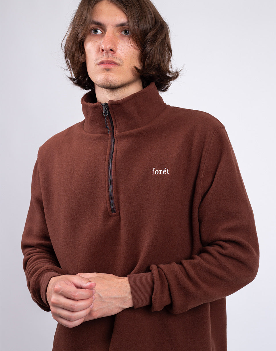 Mouvement à moitié zip