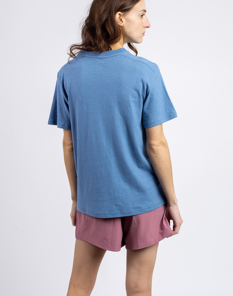 T-shirt de mélange de chanvre W