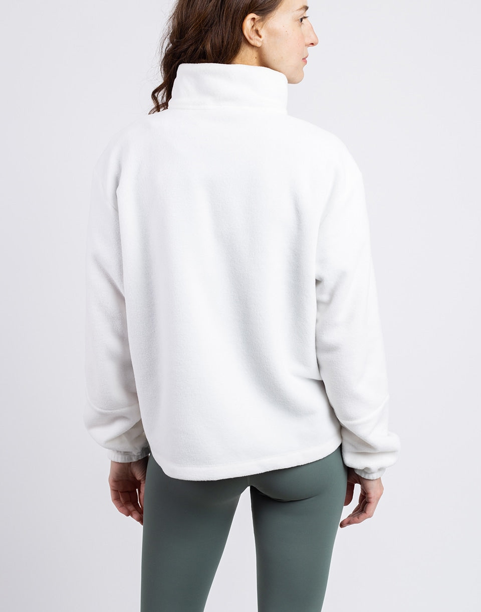 W's Microdini 1/2 zip p / o