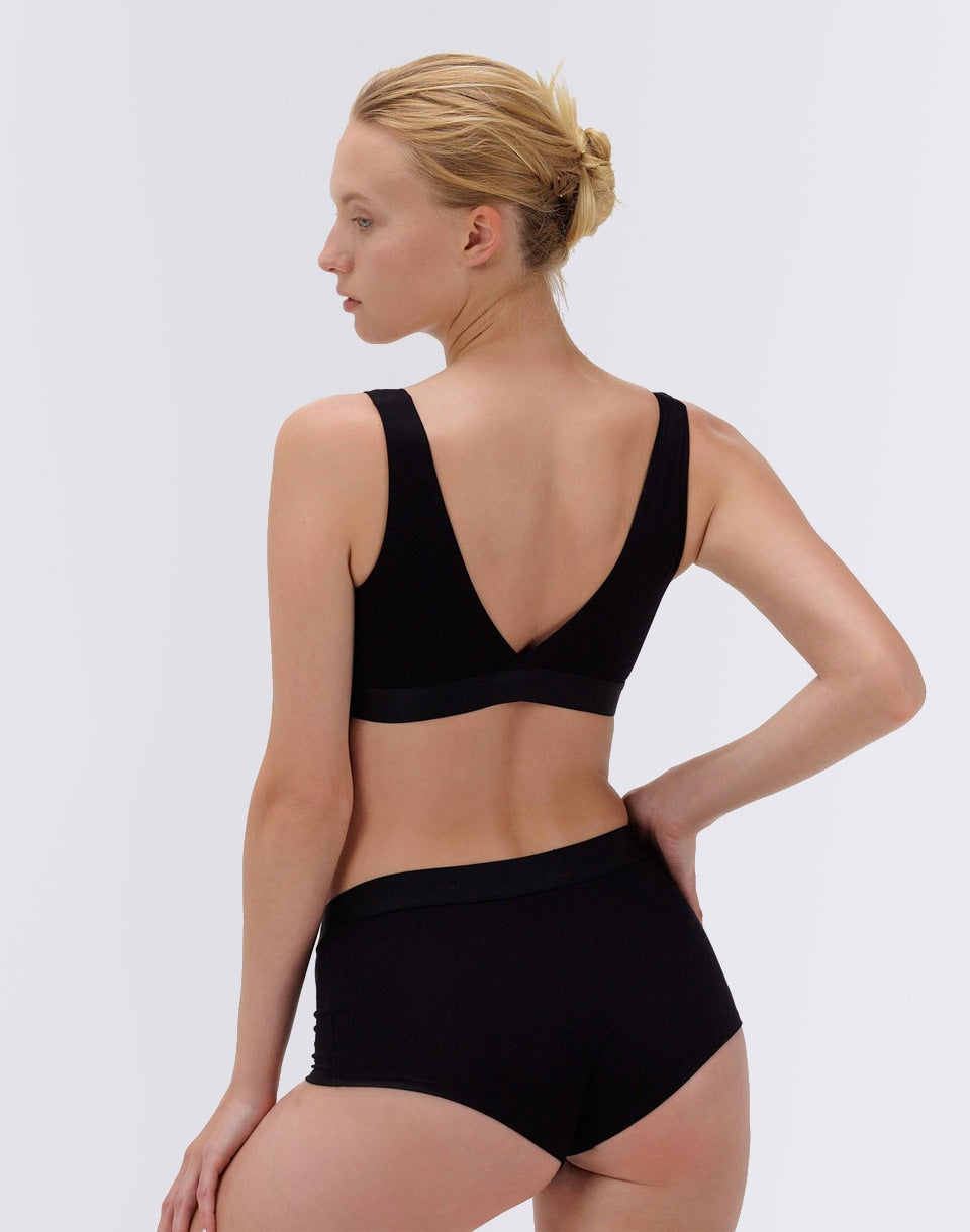 Bralette basique à touche douce