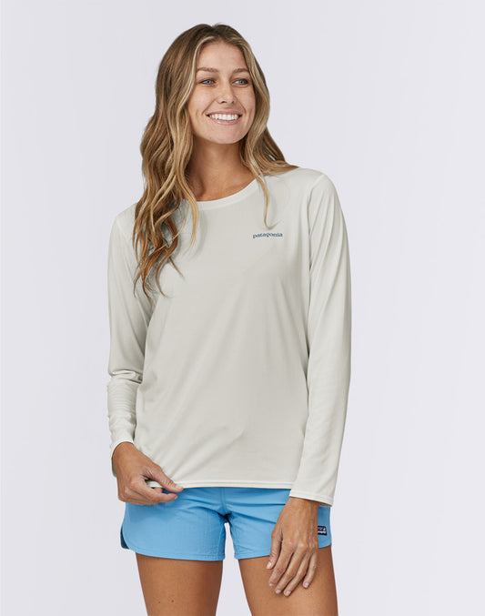 W's L / S Cap Cool Daily Graphic Shirt - Waters