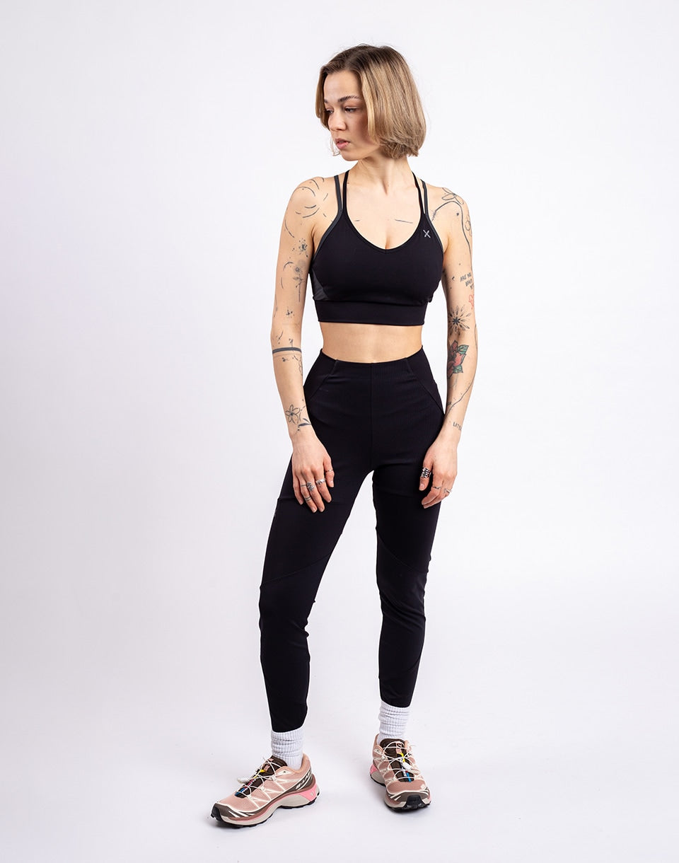 Soutien-gorge croisé à sertir pour femme