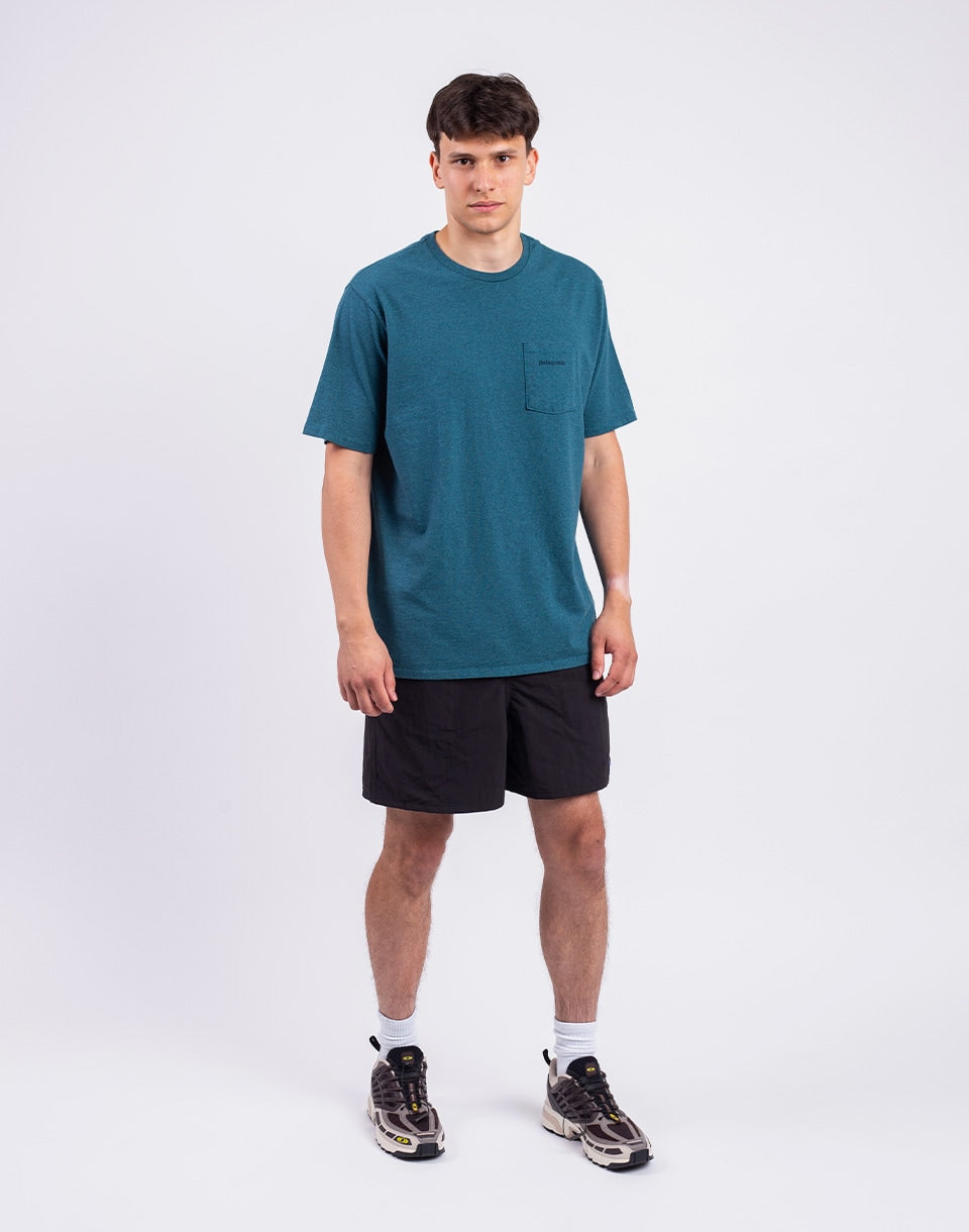 Short de bain avec poche et logo pour homme Responsibili-Tee