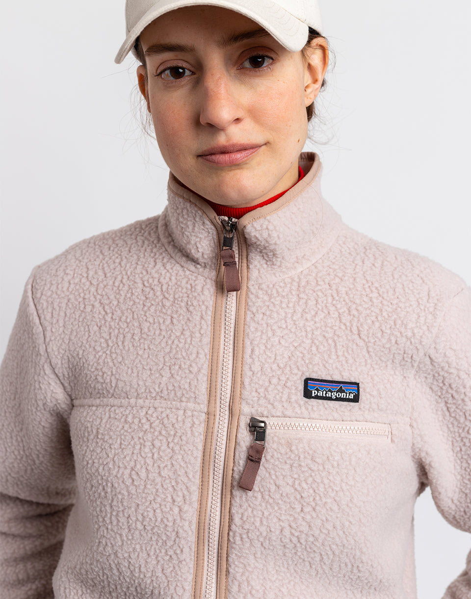 Veste rétro à poils longs (femmes)