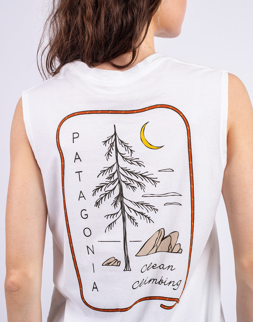 Débardeur biologique boxy Clean Climb Roots de W