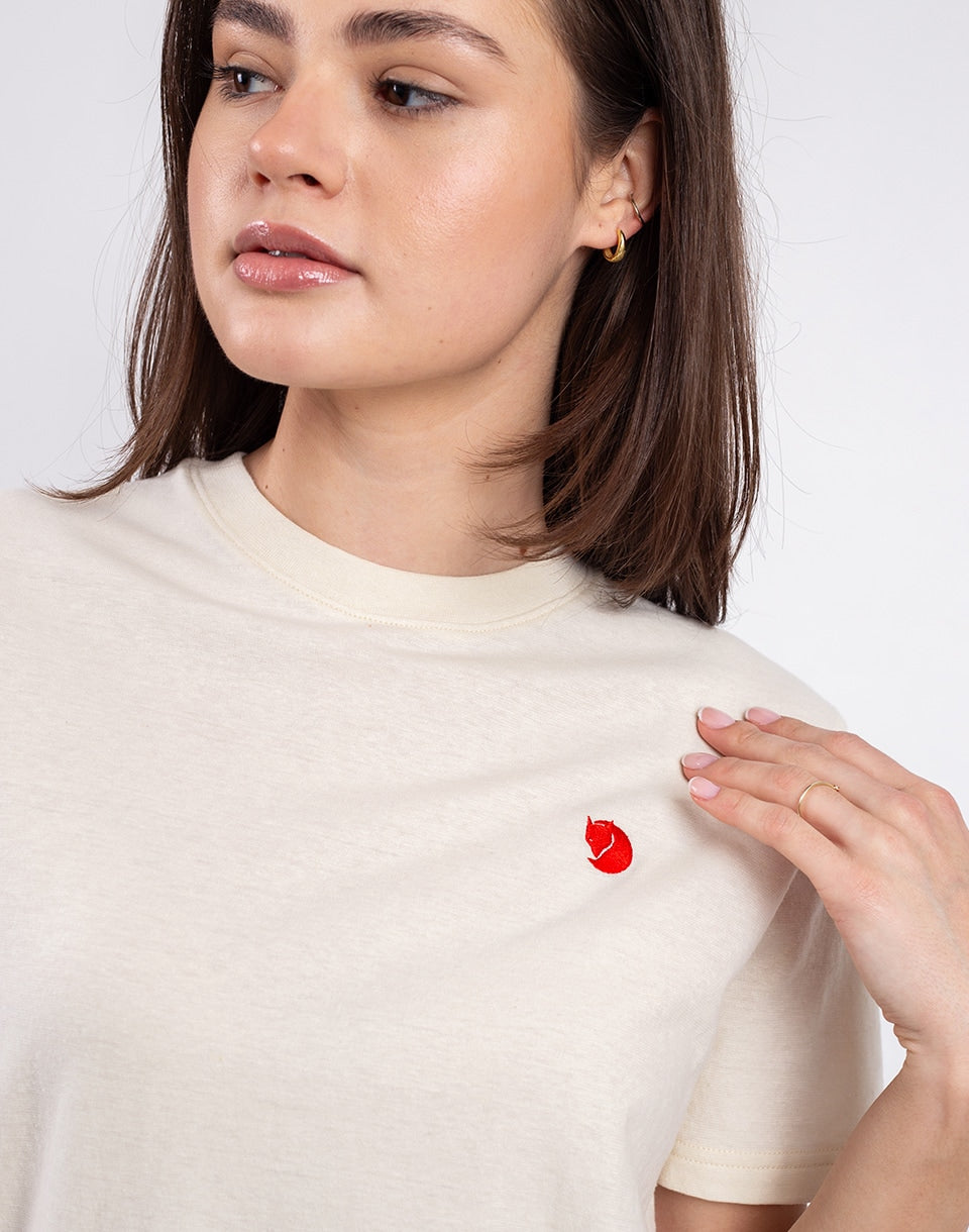 T-shirt en mélange de chanvre pour femme