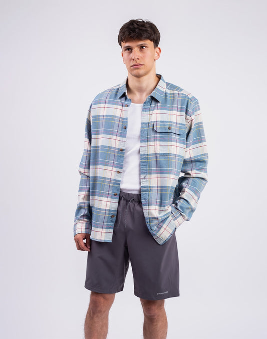 Chemise en flanelle Fjord à manches longues pour homme