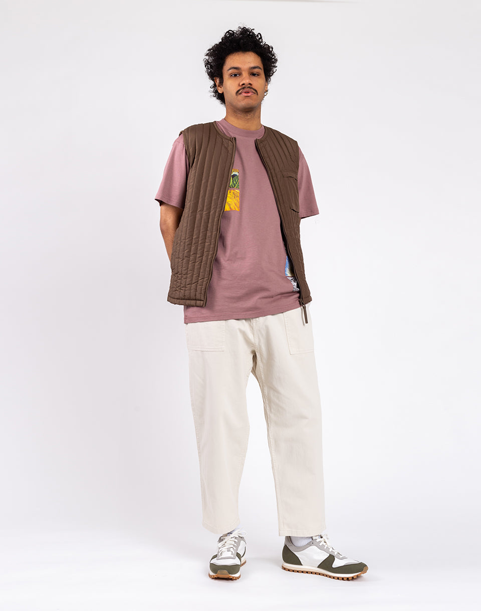 Pantalon effilé lâche