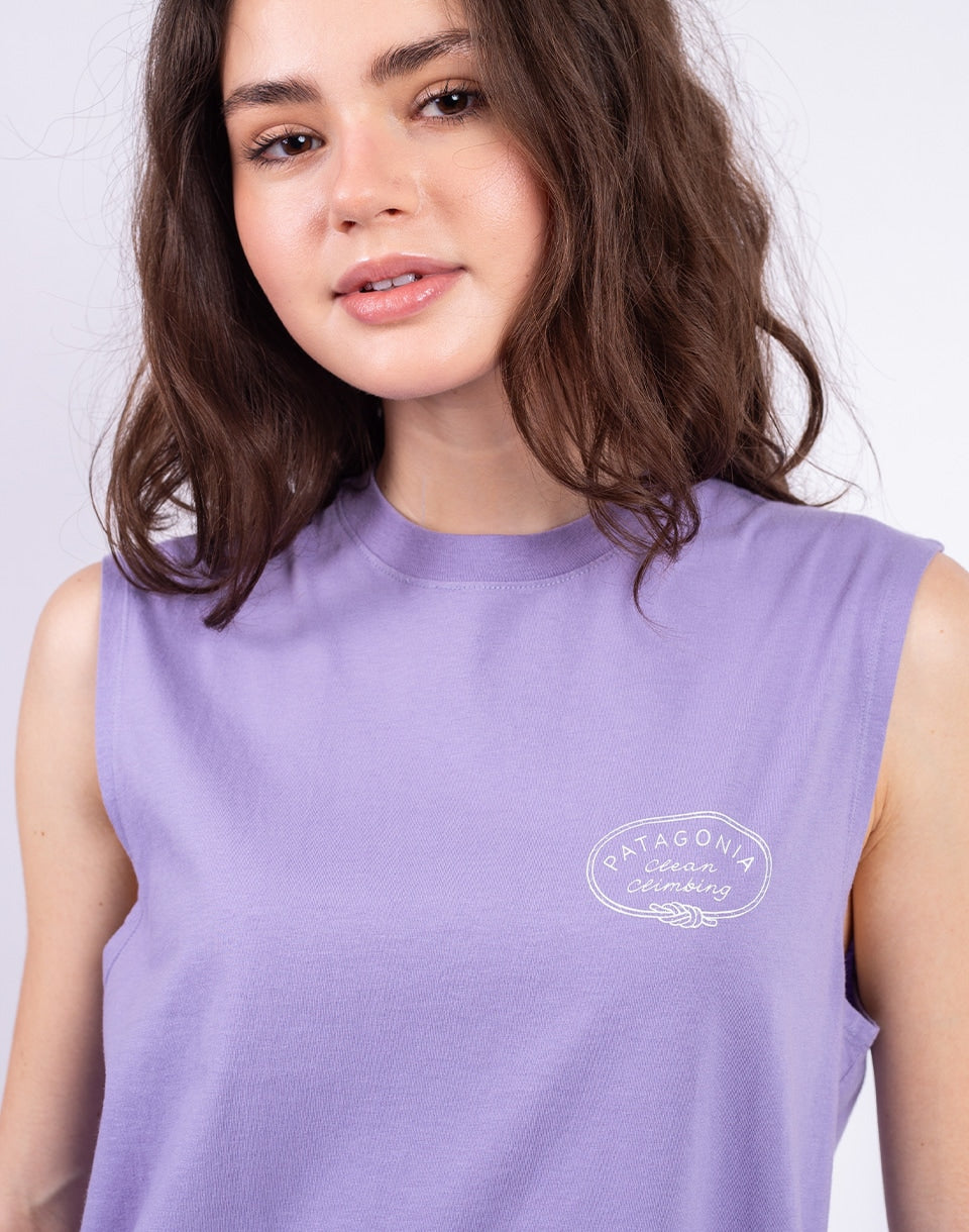 W's Clean Climb Roots Boxy Organic Tank