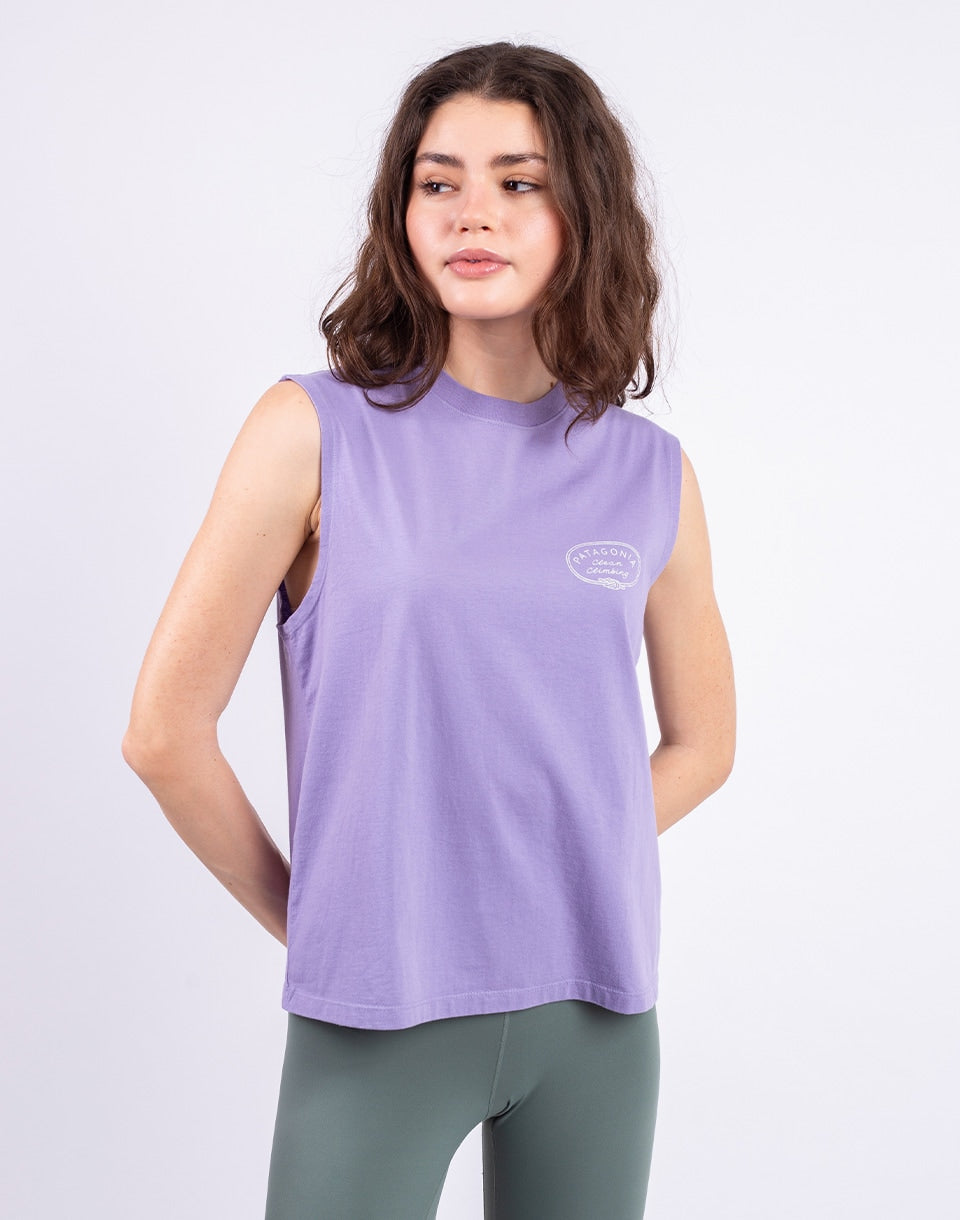 W's Clean Climb Roots Boxy Organic Tank