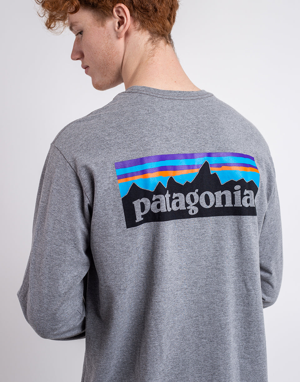T-shirt responsable L/S P-6 Logo pour hommes